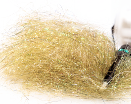 Baitfish ULTRA Sparkle Dubbing, Light Golden Olive UVR / 22